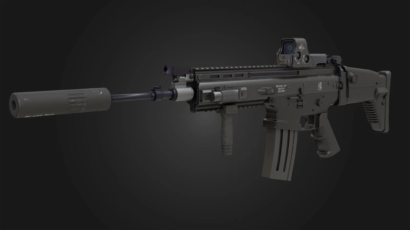 FN-Scar L Assault Rifle screenshot 4
