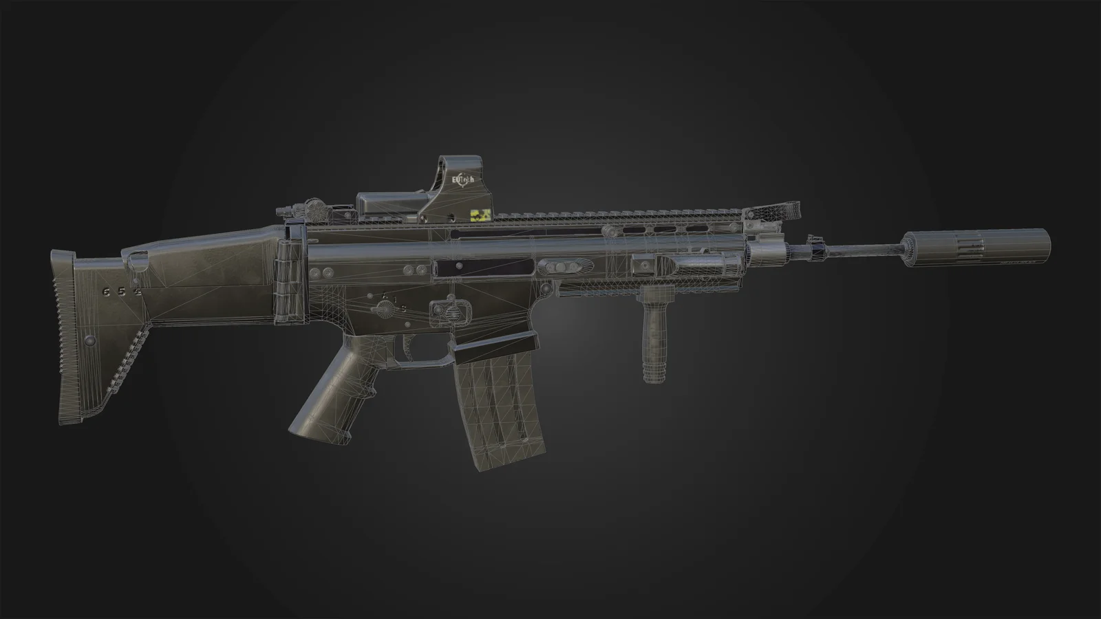 FN-Scar L Assault Rifle screenshot 8