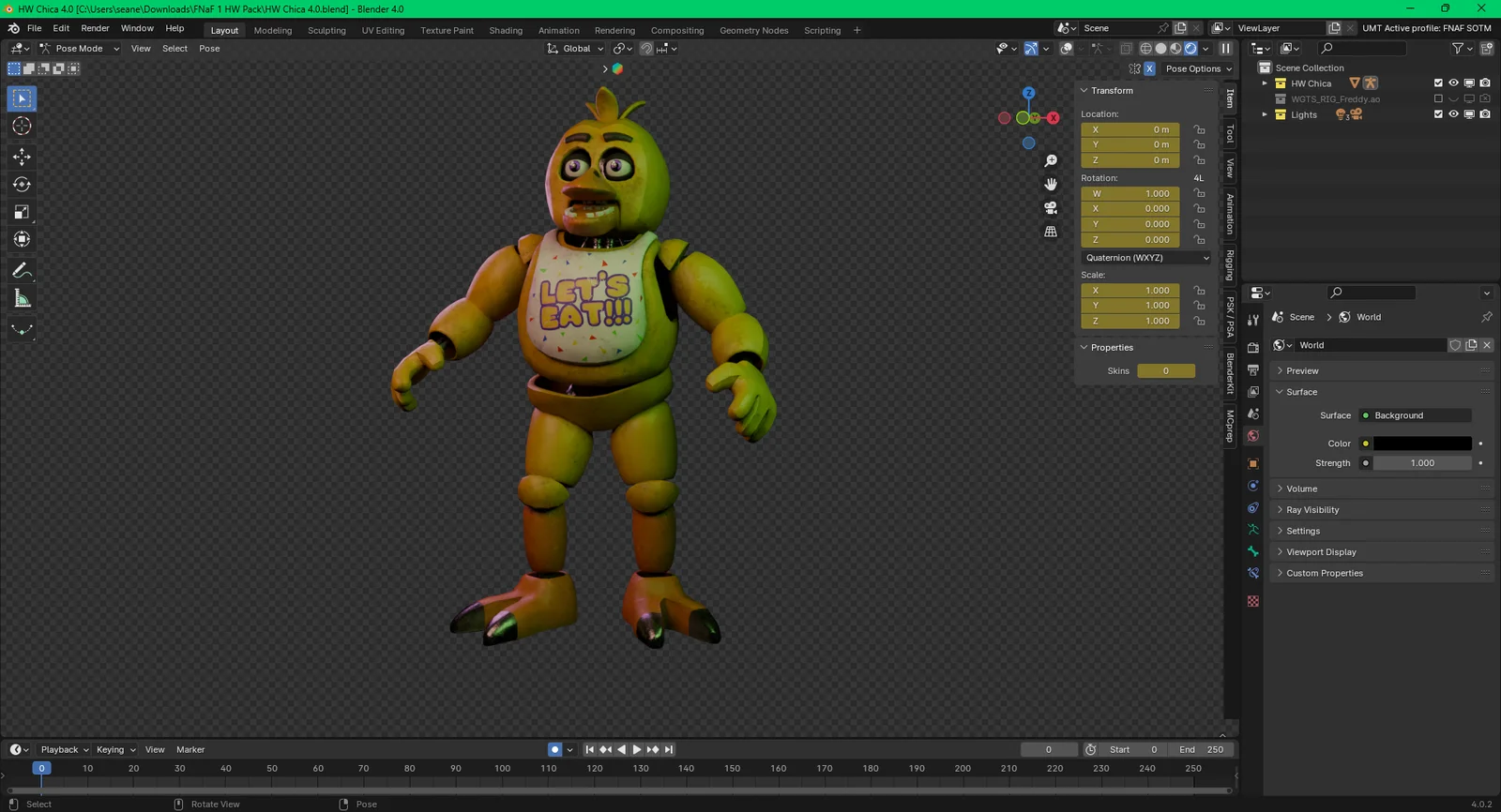 FNaF 1 Help Wanted Models screenshot 5