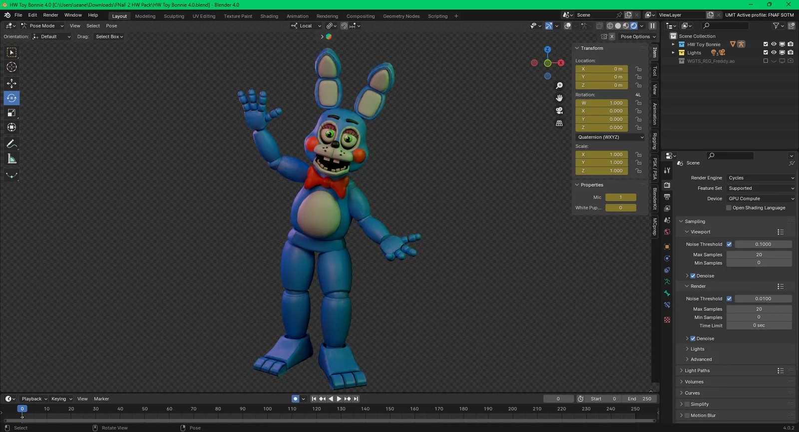 FNaF 2 Help Wanted Models screenshot 2