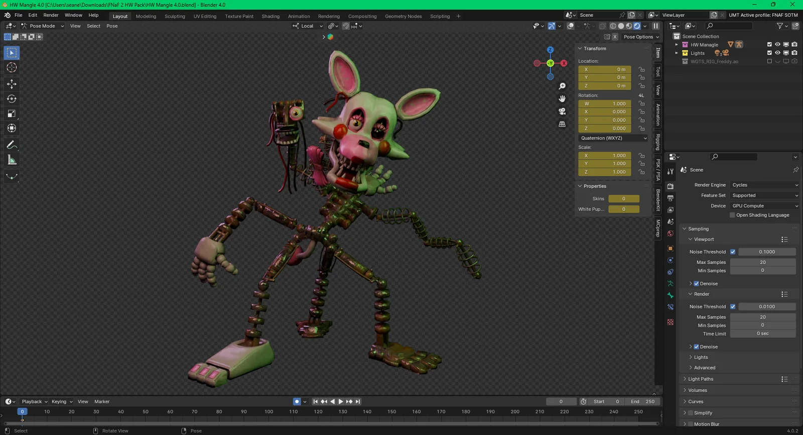 FNaF 2 Help Wanted Models screenshot 4