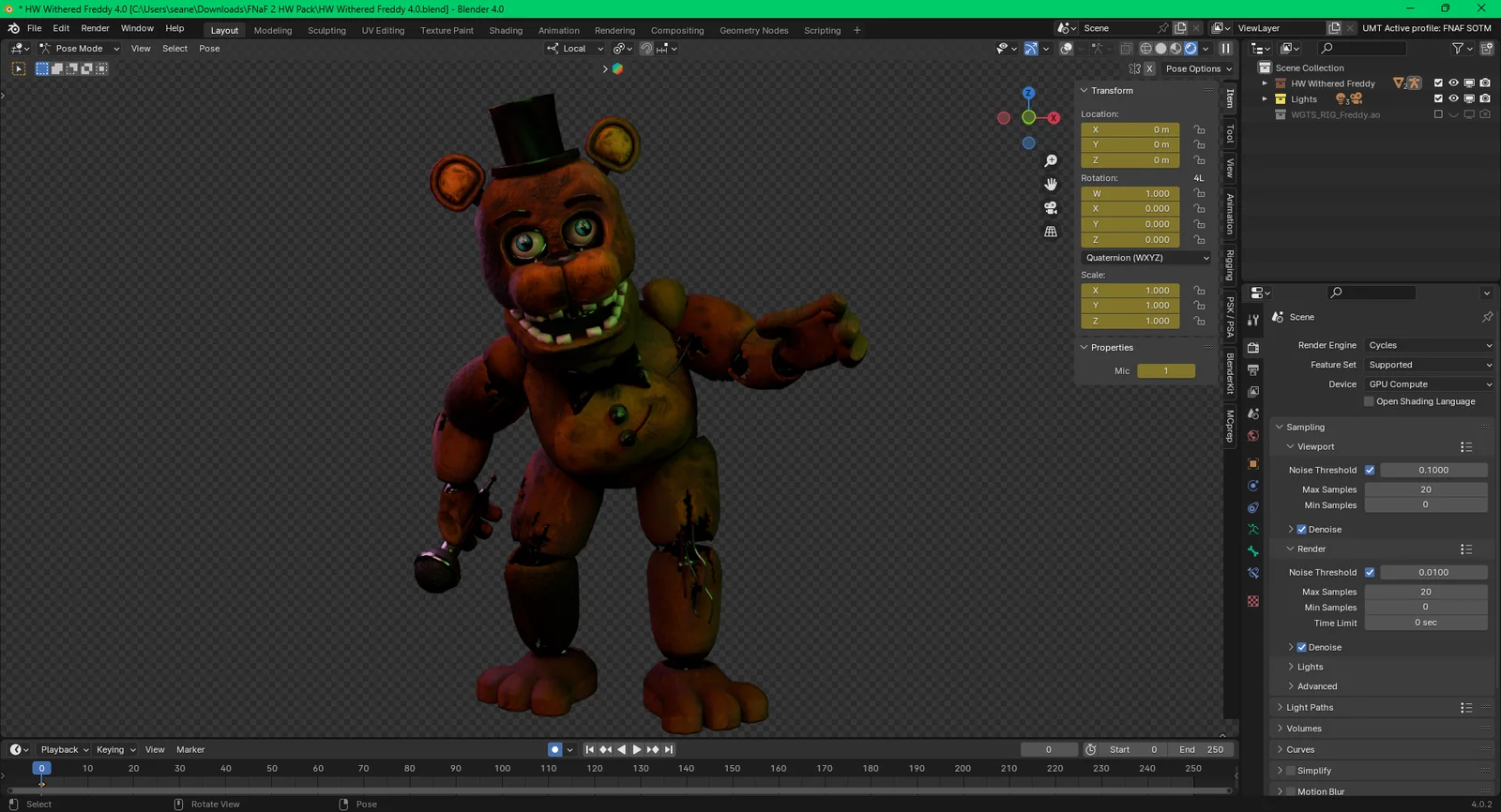 FNaF 2 Help Wanted Models screenshot 5