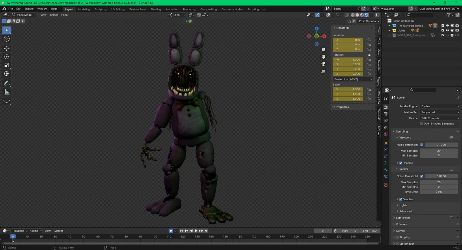 FNaF 2 Help Wanted Models screenshot 6