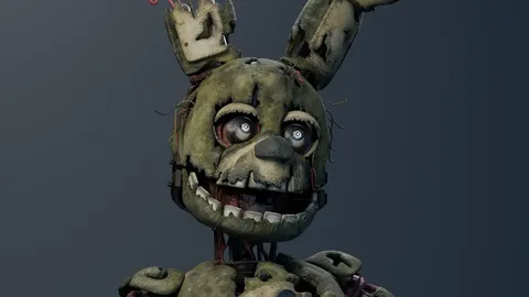 FNaF 3 Springtrap - Blender 3d models