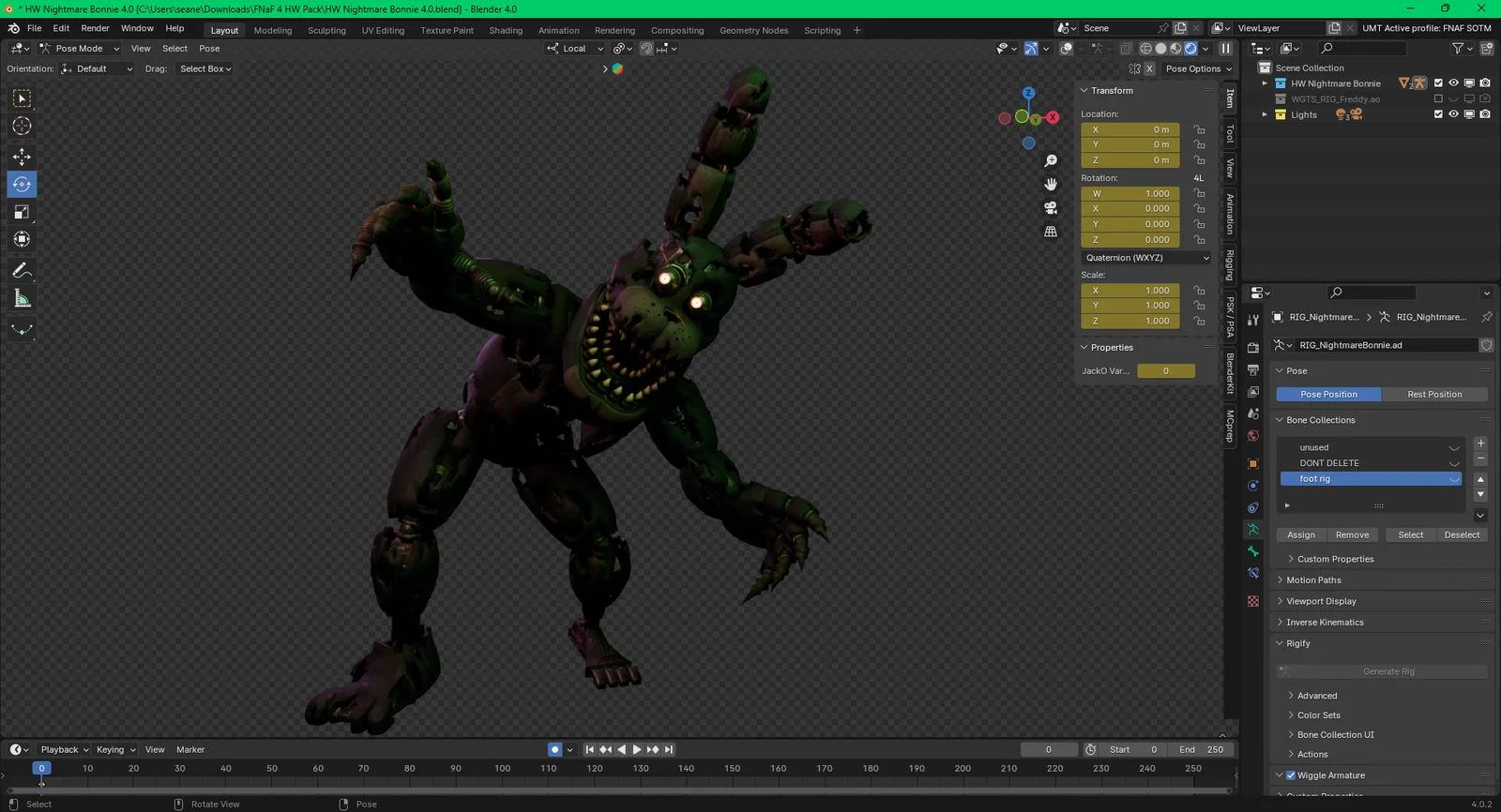 FNaF 4 Help Wanted Characters screenshot 2