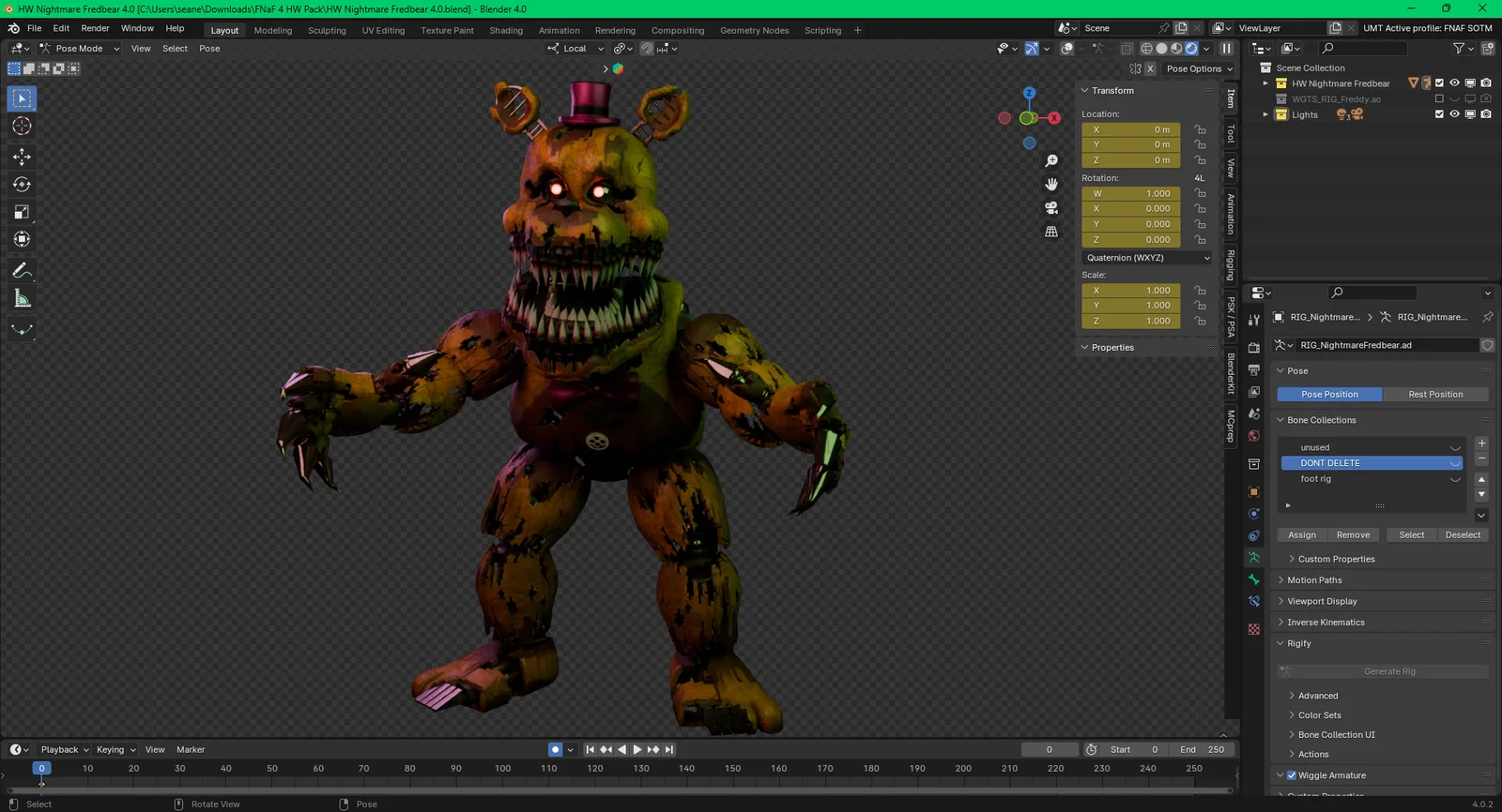 FNaF 4 Help Wanted Characters screenshot 5