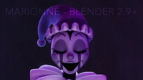FNaF Marionne - Blender 3d models