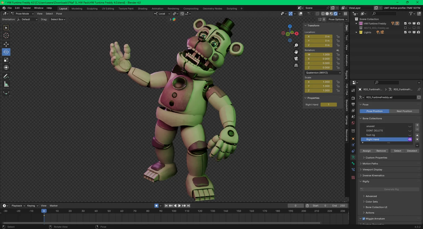FNaF Help Wanted Character Rigs screenshot 2