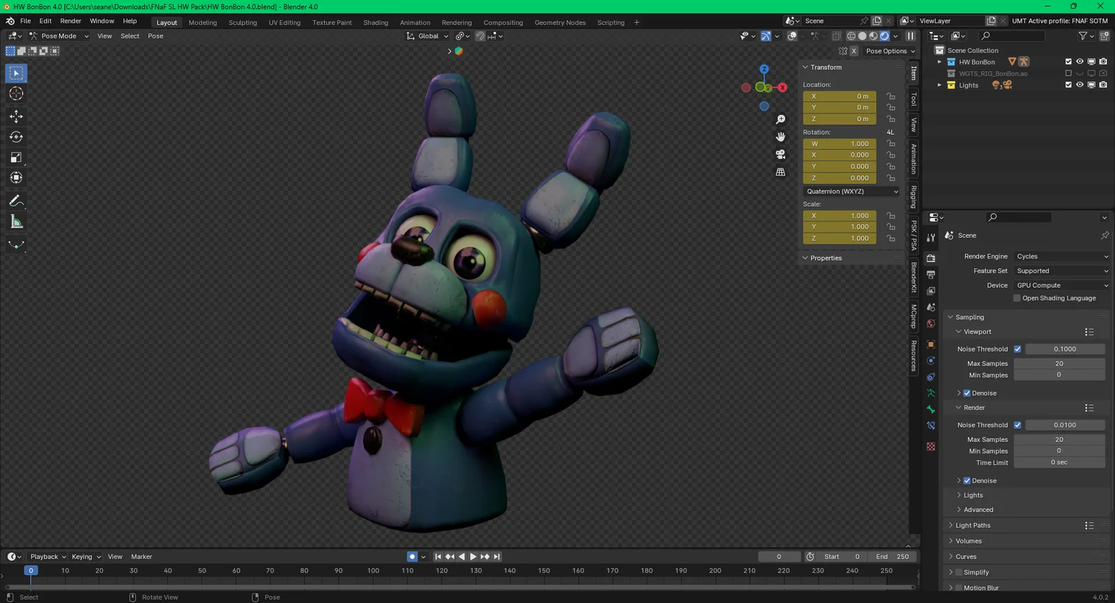 FNaF Help Wanted Character Rigs screenshot 4