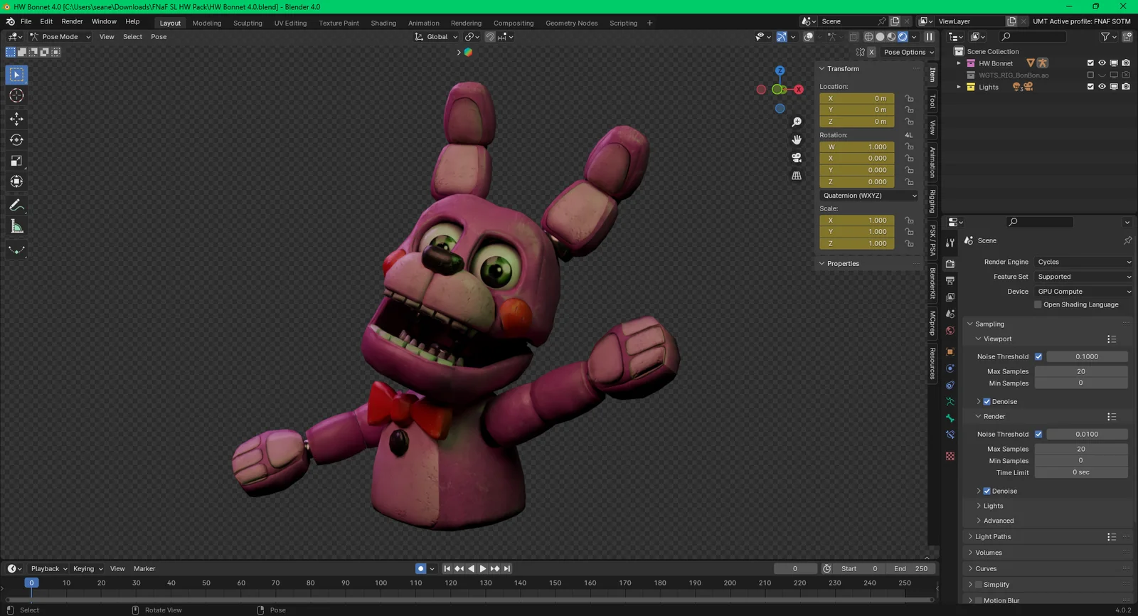 FNaF Help Wanted Character Rigs screenshot 5