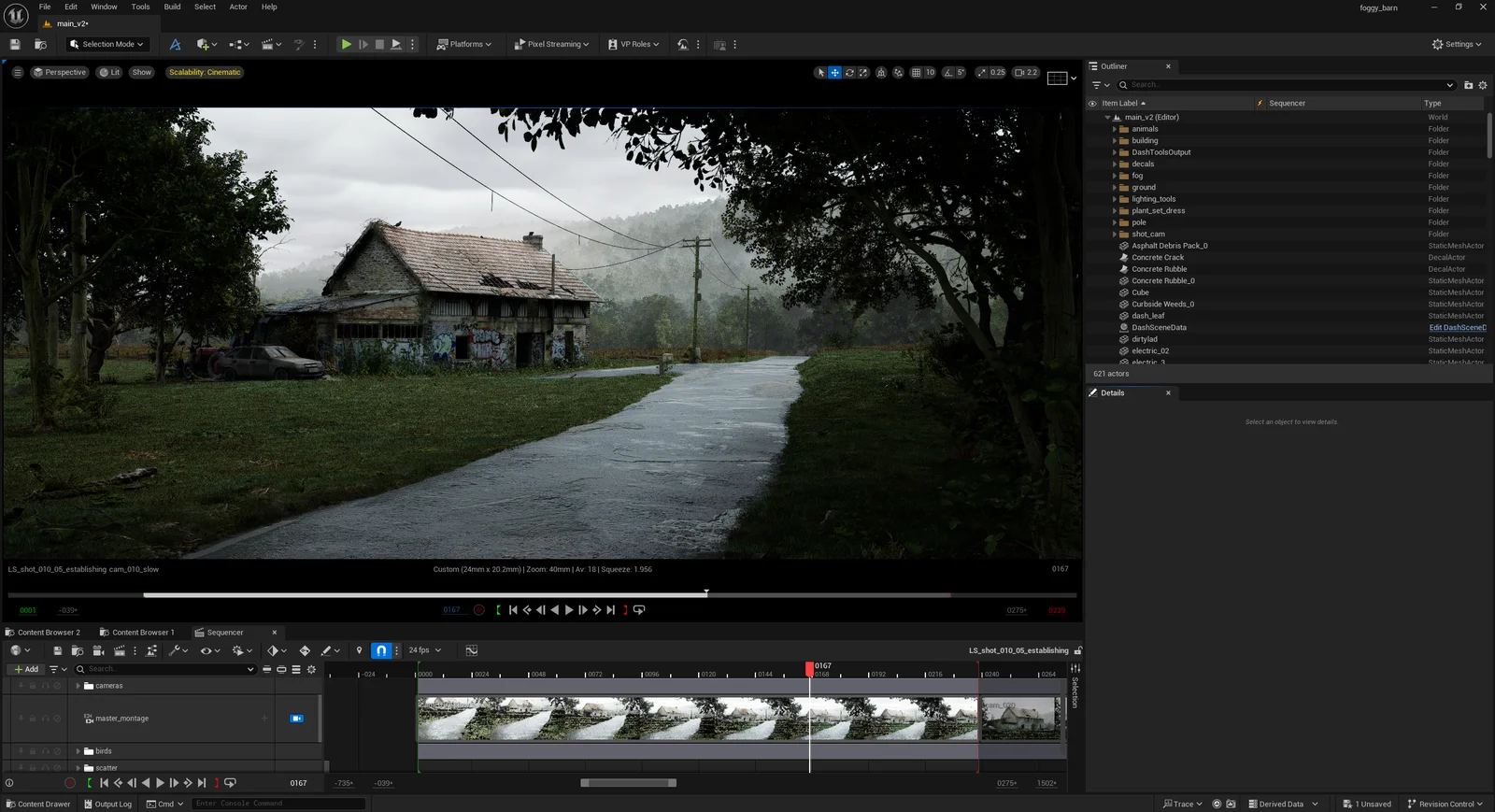 Foggy Barn Breakdown screenshot 2