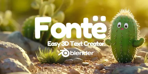 FontË - Blender addons
