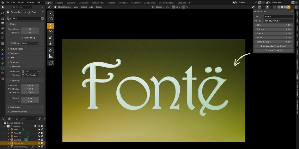 FontË screenshot 2
