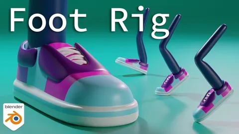 Foot Rig - Blender 3d models