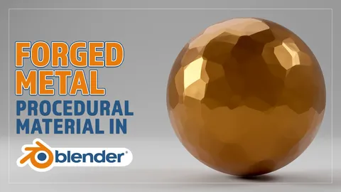 Forged Metal Procedural Material - Blender shaders