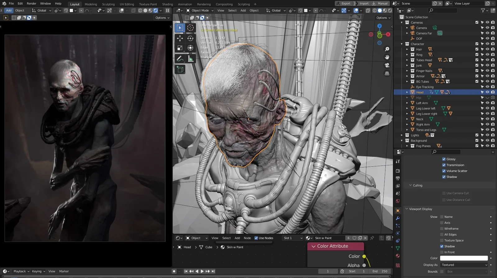 Forgotten Character Illustration screenshot 2