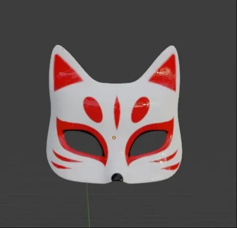 Fox Mask - Blender 3d models