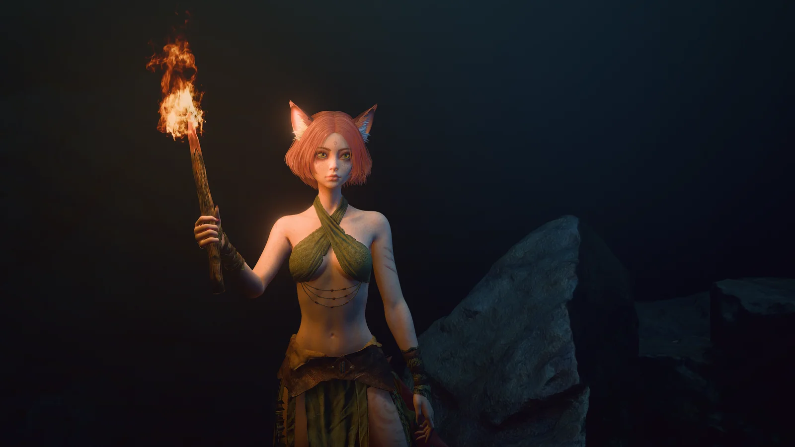 Fox Spirit Character Modeling screenshot 2