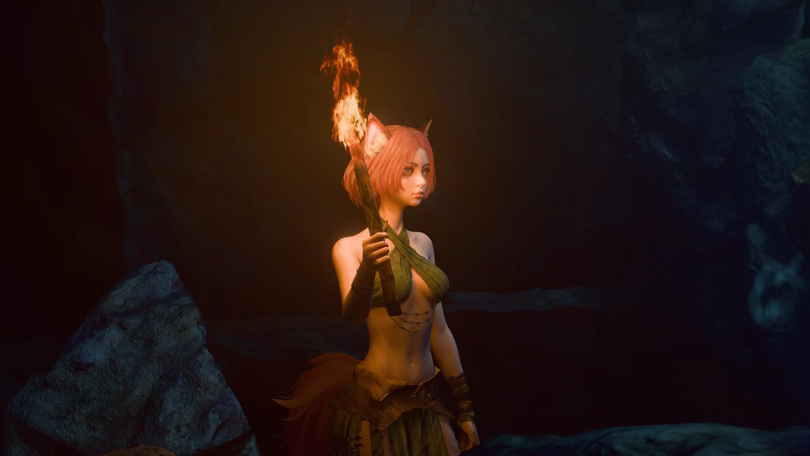 Fox Spirit Character Modeling screenshot 3