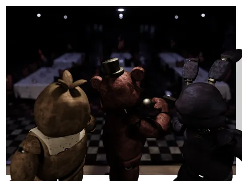 Freddy Fazbear's Pizza: New Dawn - Blender scenes