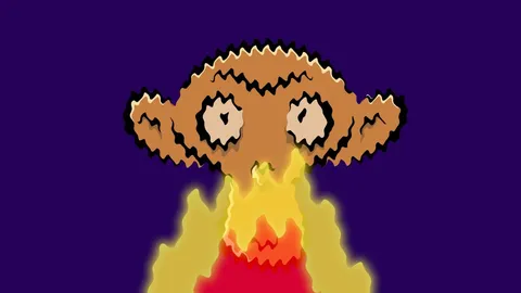 2D Animated Fire - Blender scenes