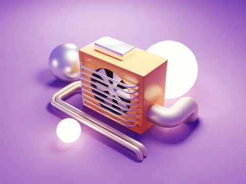 AC Unit - Blender 3d models