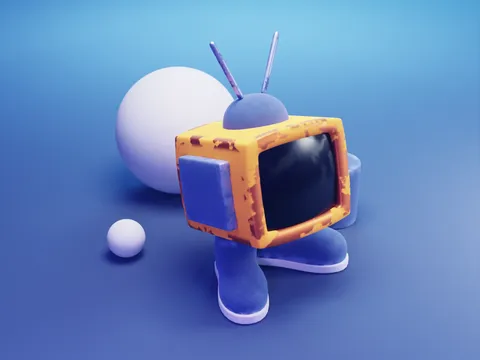 Robot Scene - Blender scenes