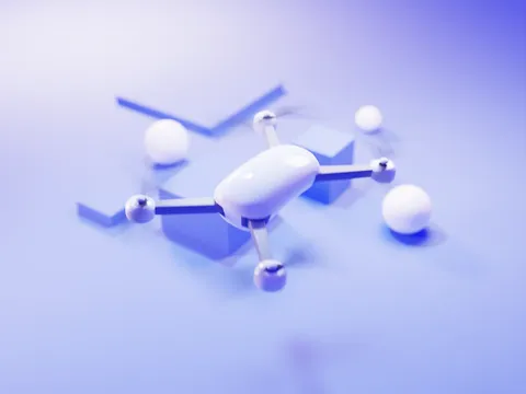 Drone Animation Scene - Blender scenes