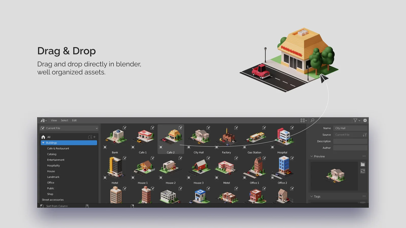 Isometric Building Pack screenshot 3