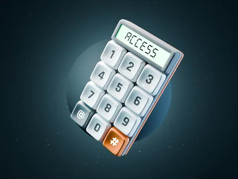 Keypad Animation - Blender scenes