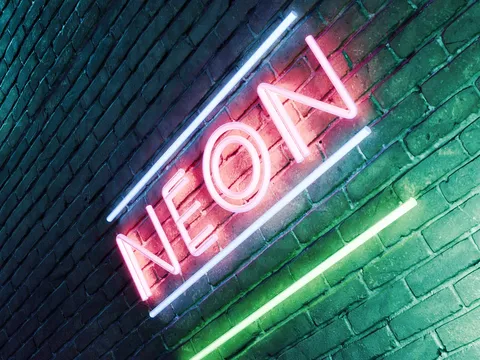 Neon Sign Scene - Blender scenes