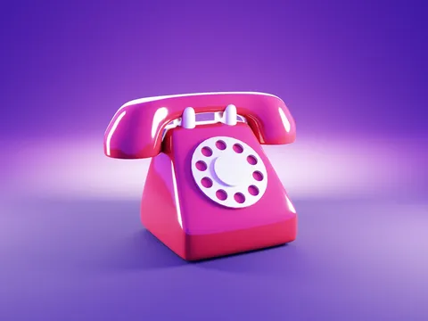 3D Phone Scene - Blender scenes