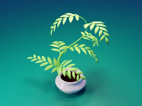 Plant Growth Animation - Blender scenes
