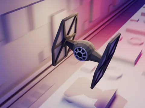 Star Wars Animation Scene - Blender scenes