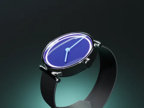 Watch Animation Scene - Blender scenes