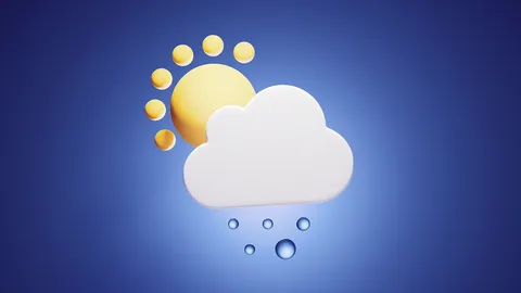 Weather Icon Animation - Blender scenes