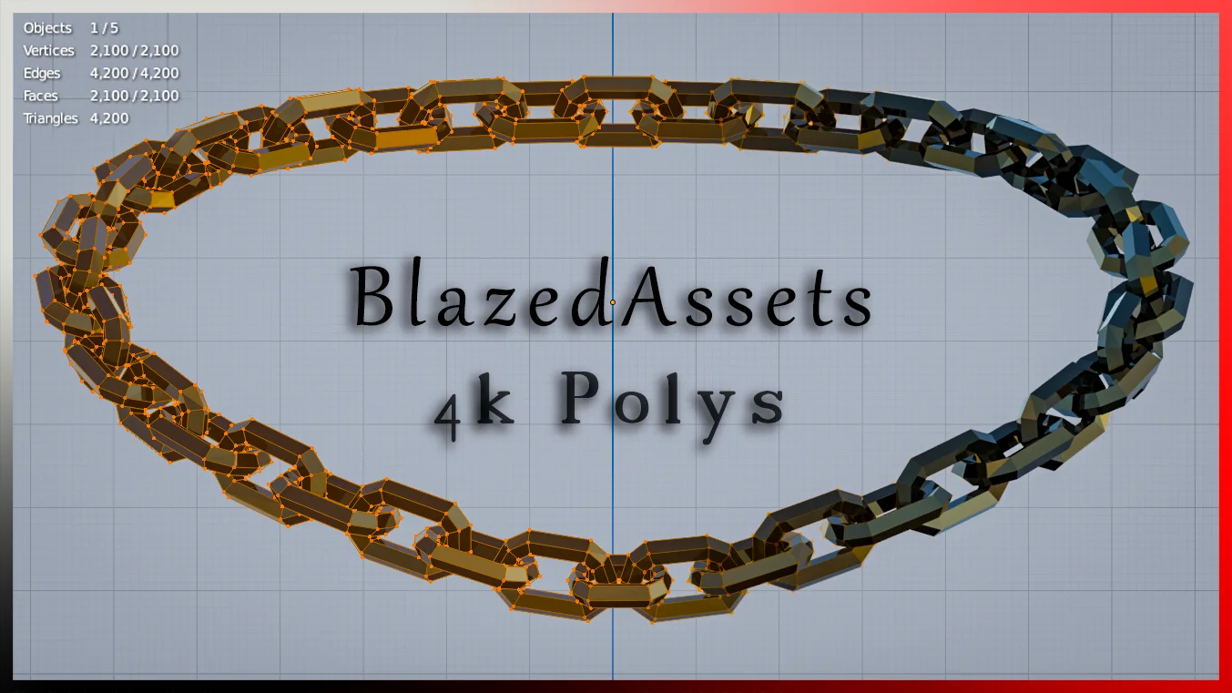 Poly Chain Necklace screenshot 2