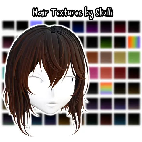 60+ Hair Textures - Blender textures & materials
