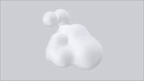 Animated Abstract Blob - Blender scenes