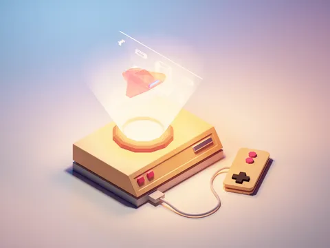 Arcade Animation Scene - Blender scenes