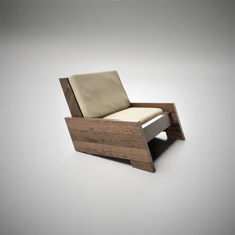 Armchair - Blender 3d models