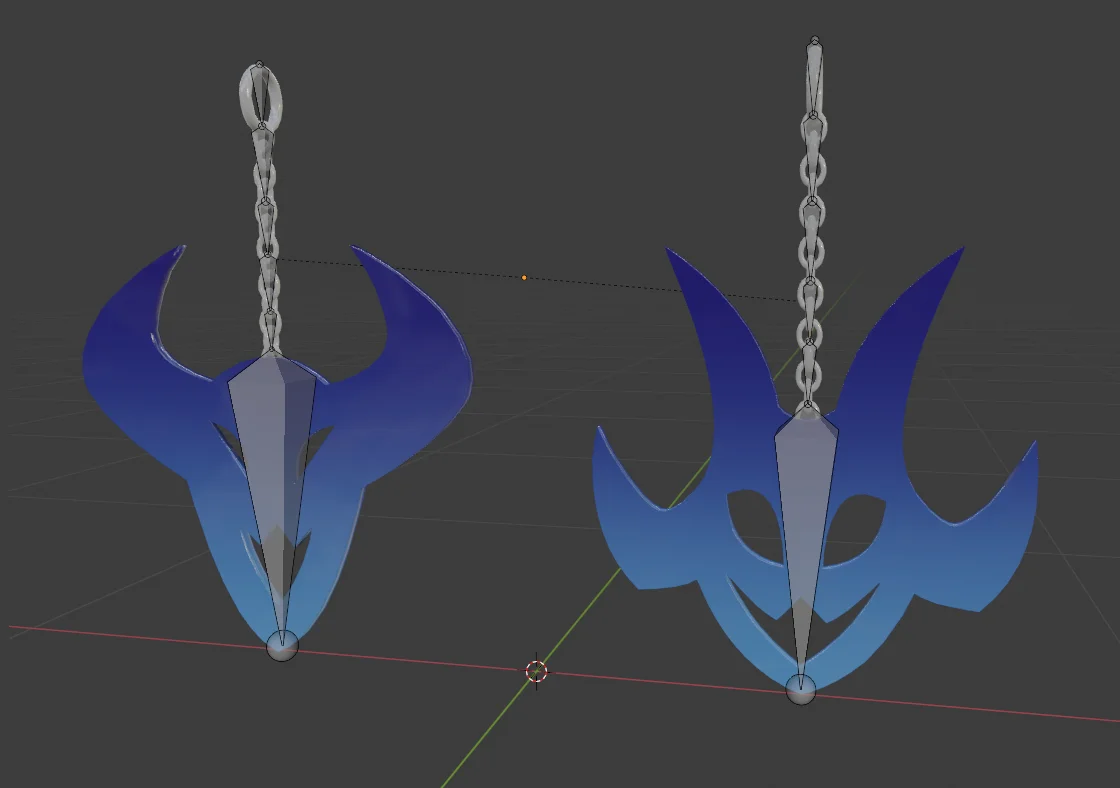 Asmodeus Ram and Bull Earrings screenshot 2