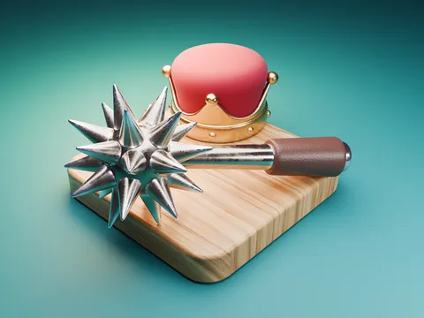 Medieval Weapon Scene - Blender scenes