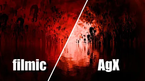 AgX Color Space LUTs - Blender textures & materials