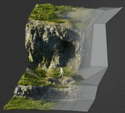 Auto-Terrainer - Blender geometry nodes