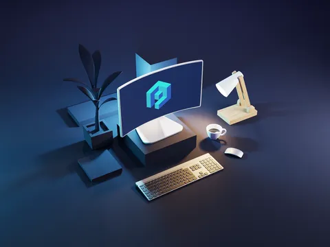 Computer Scene - Blender scenes