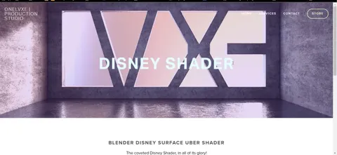 Disney Surface Uber Shader - Blender shaders