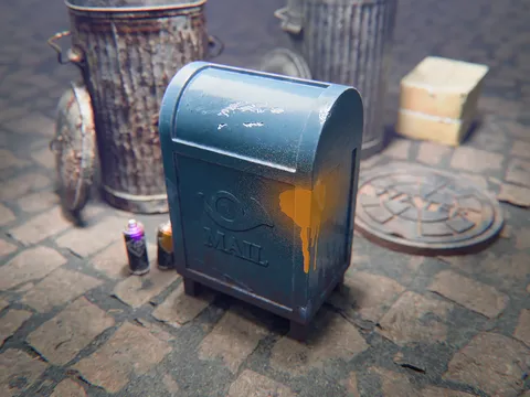 Textured Scene - Blender scenes