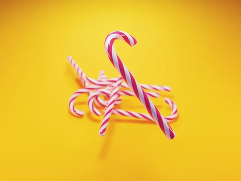 Candy Animation Scene - Blender scenes