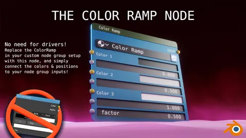 Color Ramp Node Group - Blender shaders
